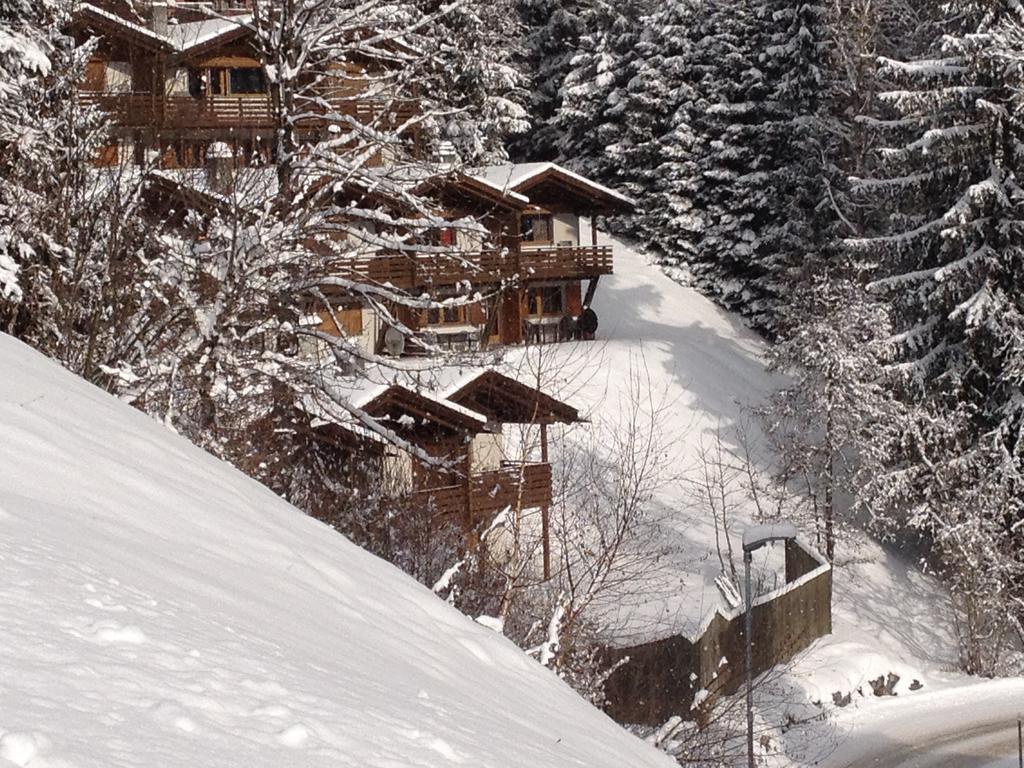 Ferienwohnung Laax Mit Traumblick, Grossem Balkon Und Terrasse Exterior foto